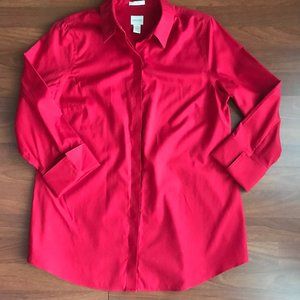 Chico's No Iron Long Shirt